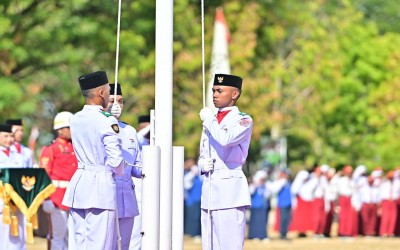DARI SMAS WIRA BHAKTI GORONTALO UNTUK NEGERI, 9 TARUNA-TARUNI UKIR PRESTASI SEBAGAI PASKIBRAKA TINGKAT PROVINSI DAN KABUPATEN TAHUN 2026