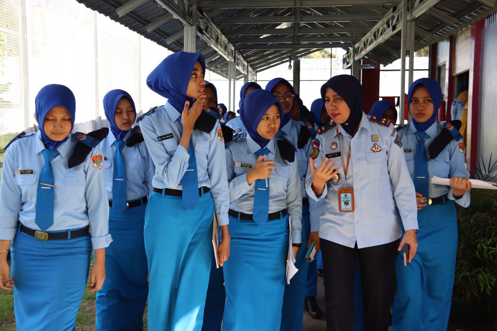 Kunjungan Lapas Perempaun Kelas 3 Gorontalo (Foto Istimewa)