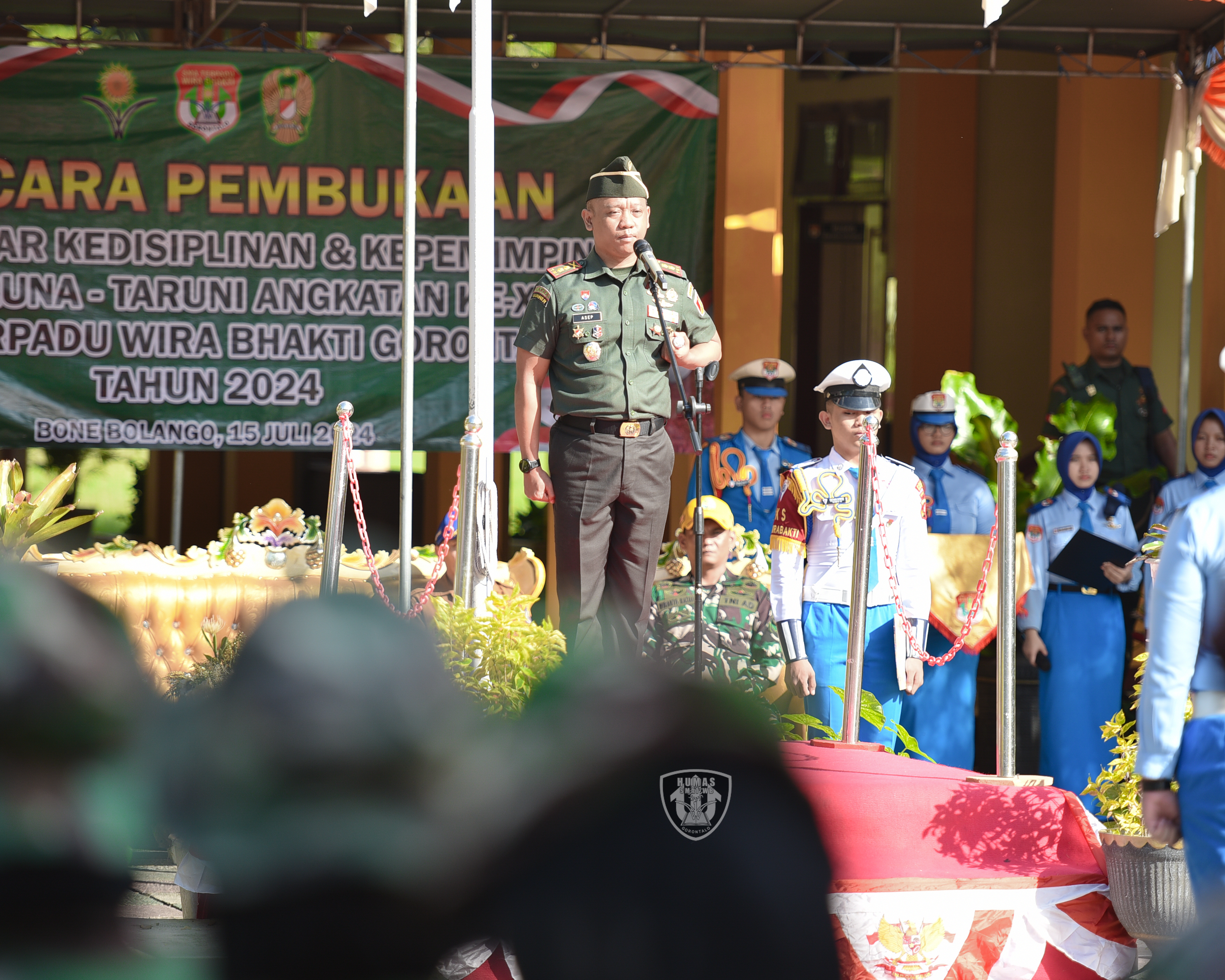 DANDIM 1304 GORONTALO Membuka LATSARDIK